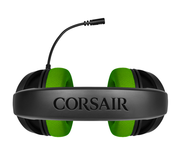 Corsair HS35 Stereo Gaming Headset (zielony) - 504083 - zdjęcie 4